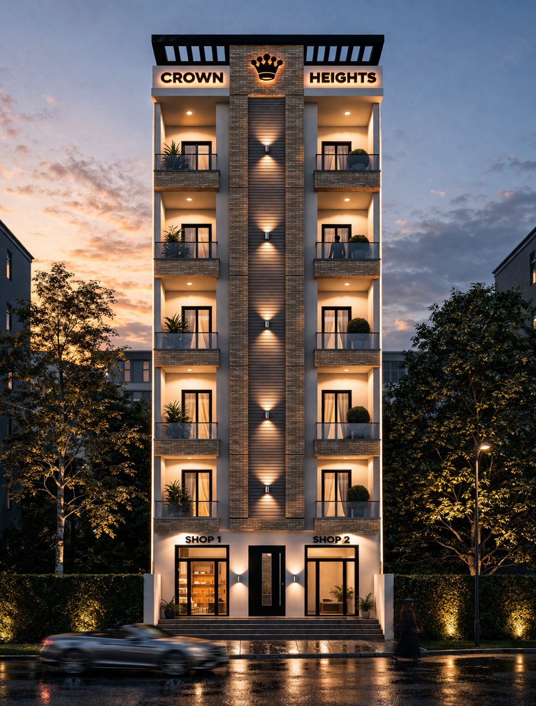 Crown Heights building exterior